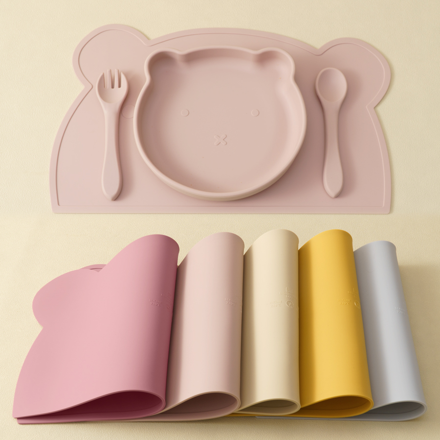 Baby Food Menu - Vaisselle en Silicone sans BPA pour