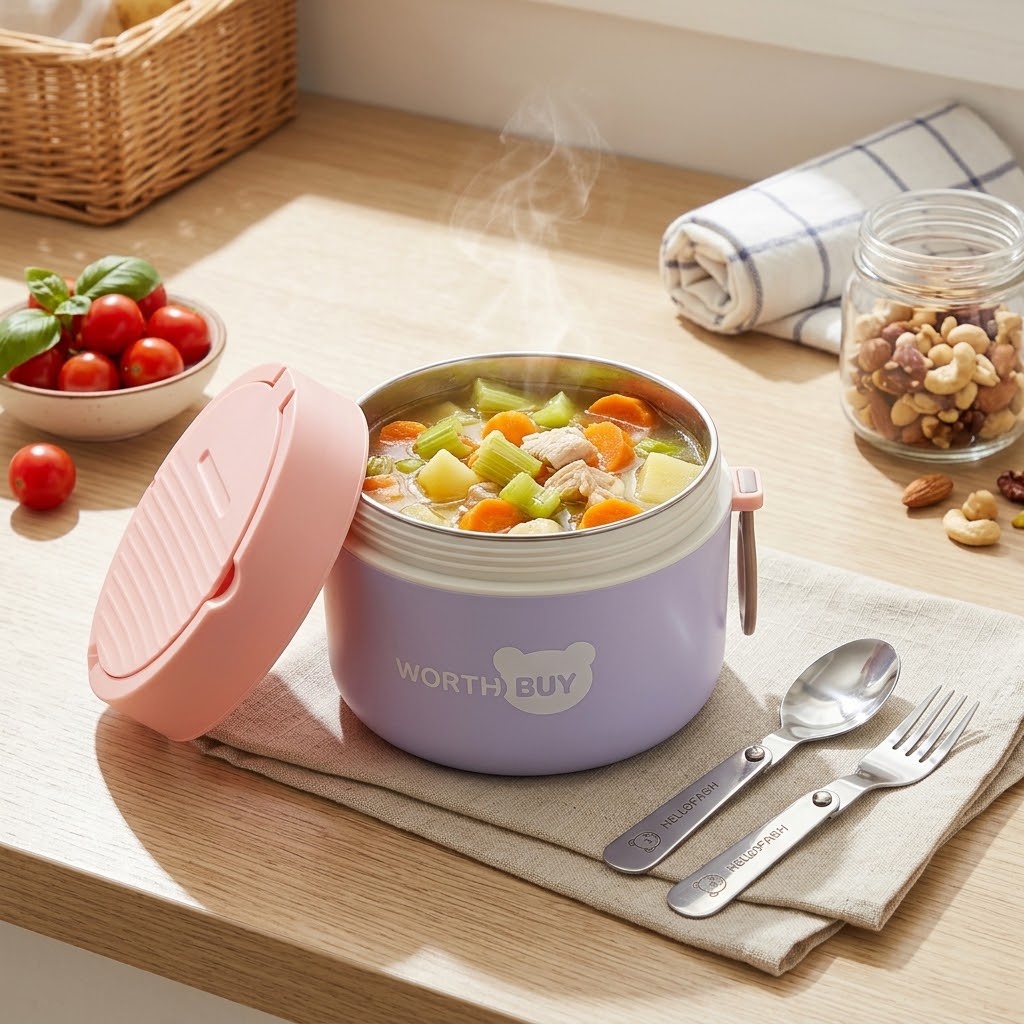 Boîte à lunch thermique en aci - Baby Food Warmer avis et prix
